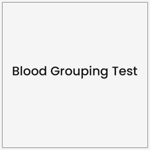 Blood Grouping Test