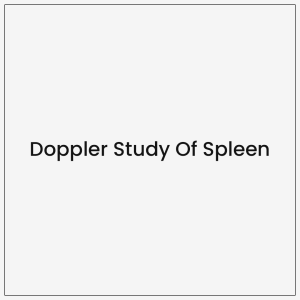 Doppler Study Of Spleen