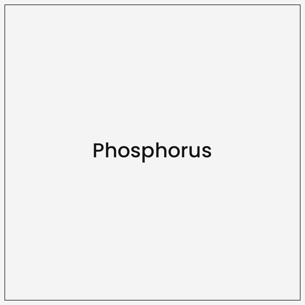 Phosphorus Gooddays Healthcare Phosphorus gooddays healthcare