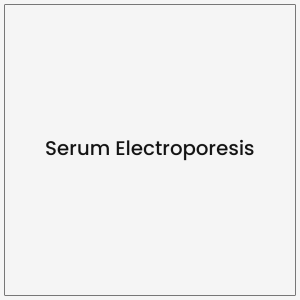 Serum Electroporesis