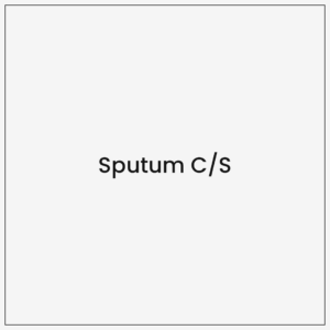 Sputum C/S