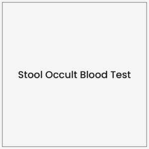 Stool Occult Blood Test