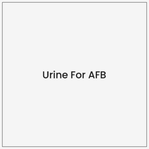 Urine For AFB