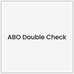 ABO Double Check