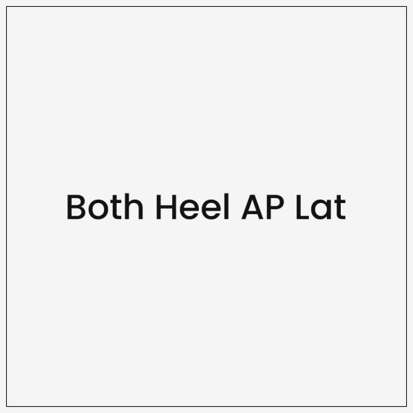 Both Heel AP Lat