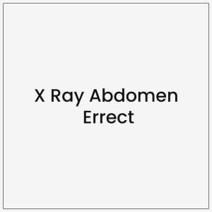 X Ray Abdomen Errect