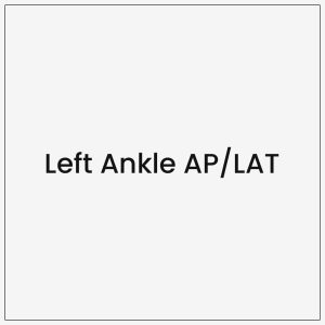 Left Ankle AP/LAT