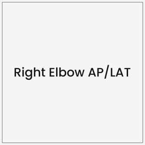 Right Elbow AP/LAT