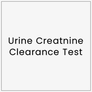 Urine Creatnine Clearance Test